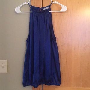 Violet & Claire jewel toned blue dress shirt 👚